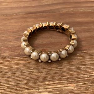 J Crew faux pearl bracelet